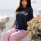 Summer Stripe Trousers - Pink Stripe