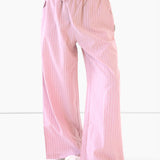 Summer Stripe Trousers - Pink Stripe