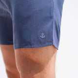 Anchor Swim Shorts - Dusty Blue