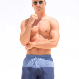 Anchor Swim Shorts - Dusty Blue