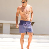 Anchor Swim Shorts - Purple