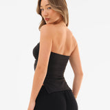 Solea Bandeau Top - Black