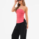 Solea Bandeau Top - Bright Pink