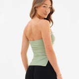 Solea Bandeau Top - Sage Green