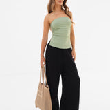 Solea Bandeau Top - Sage Green