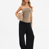 Solea Bandeau Top - Taupe