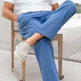 Lucca Trousers - Blue