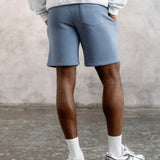 Briston Relaxed Jogger Shorts - Steel Blue