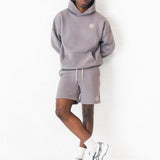 Briston Relaxed Jogger Shorts - Smoky Grey