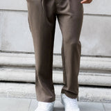 Anston Stretch Chinos - Brown