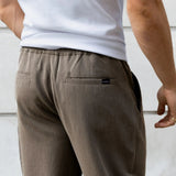 Anston Stretch Chinos - Brown