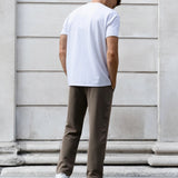 Anston Stretch Chinos - Brown