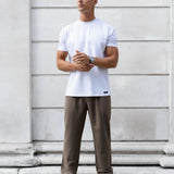 Anston Stretch Chinos - Brown
