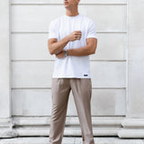 Anston Stretch Chinos - Light Brown