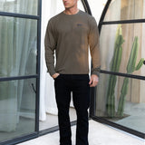 Keston Long Sleeve Top - Khaki