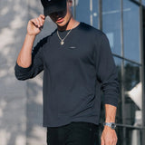 Keston Long Sleeve Top - True Navy