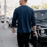 Keston Long Sleeve Top - True Navy