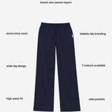 Eden Elasticated Trousers - Soft Navy