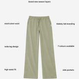 Eden Elasticated Trousers - Warm Olive