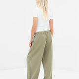 Eden Elasticated Trousers - Warm Olive