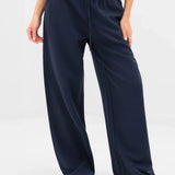 Eden Elasticated Trousers - Soft Navy