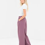 Eden Elasticated Trousers - Dusty Rose