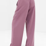 Eden Elasticated Trousers - Dusty Rose