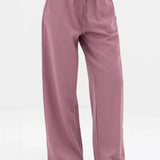 Eden Elasticated Trousers - Dusty Rose