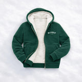Heritage Full Zip Hoodie - Pine Green