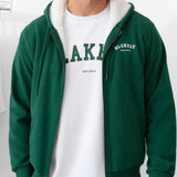 Heritage Zip Up Hoodie - Pine Green