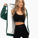 Heritage Full Zip Hoodie - Pine Green