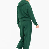 Heritage Full Zip Hoodie - Pine Green