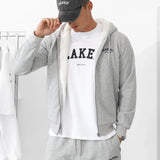 Heritage Zip Up Hoodie - Marl Grey
