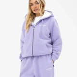 Heritage Full Zip Hoodie - Lilac