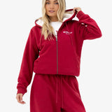 Heritage Oversized Sweatpants - Red