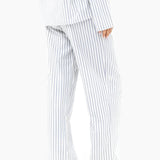 Suki Stripe Trousers - Light Grey Stripe