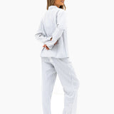 Suki Stripe Shirt - Light Grey Stripe