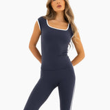 Ines Active Top - True Navy