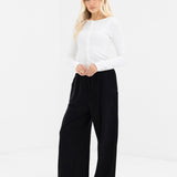 Ebony Button Up Cardigan - Warm White
