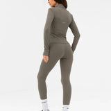 SculptForm Full Zip Jacket - Safari Green