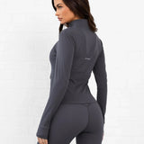 SculptForm Full Zip Jacket - Charcoal