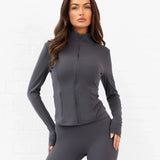 SculptForm Full Zip Jacket - Charcoal