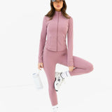 SculptForm Full Zip Jacket - Dusty Pink
