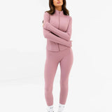 SculptForm Full Zip Jacket - Dusty Pink