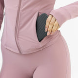 SculptForm Full Zip Jacket - Dusty Pink