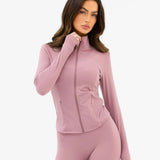 SculptForm Full Zip Jacket - Dusty Pink