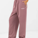 Heritage Oversized Sweatpants - Dusty Pink