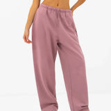 Heritage Oversized Sweatpants - Dusty Pink