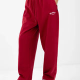 Heritage Oversized Sweatpants - Red