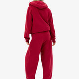 Heritage Oversized Sweatpants - Red